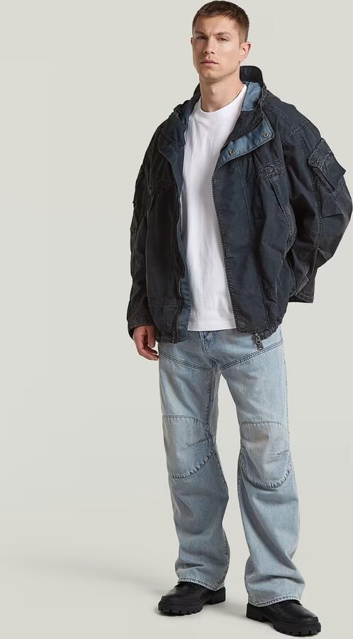 G-Star RAW GA-1 Cotton Parka Donkerblauw Heren - Foto 6