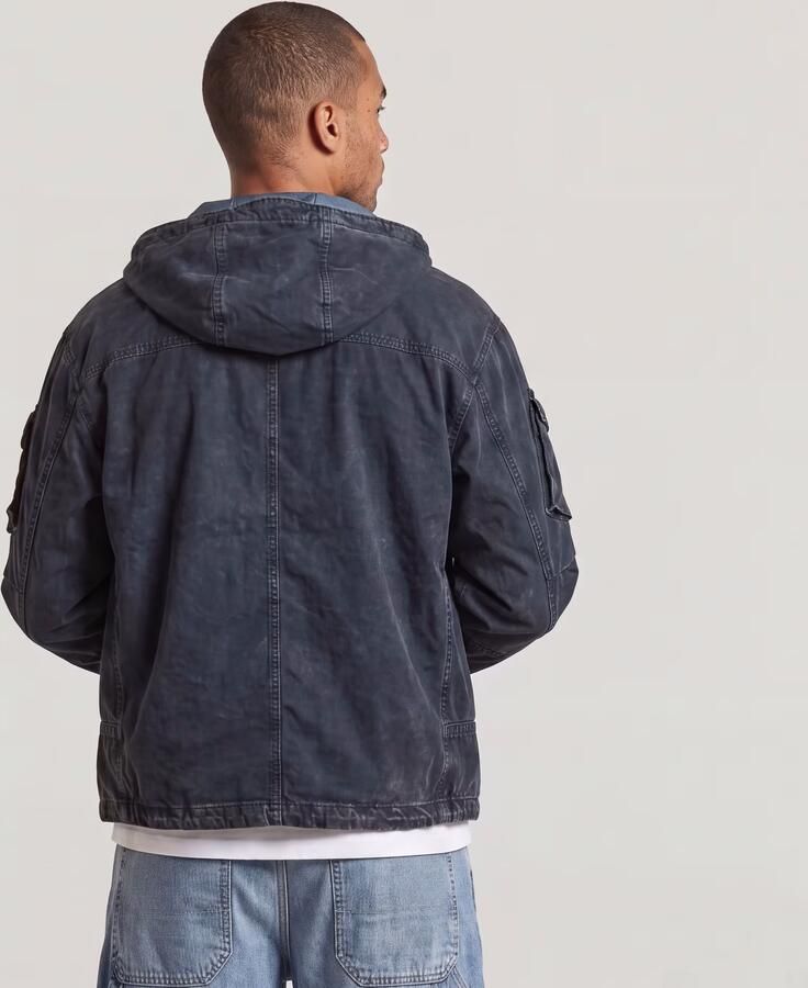 G-Star RAW GA-1 Cotton Parka Donkerblauw Heren - Foto 3