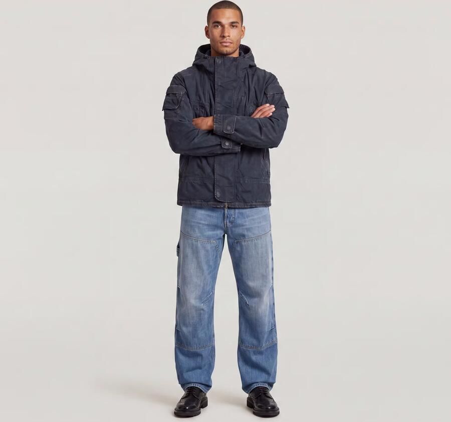 G-Star RAW GA-1 Cotton Parka Donkerblauw Heren - Foto 2