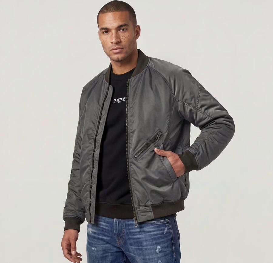 G-Star RAW GA-1 Lightweight Padded Bomberjack Grijs Heren