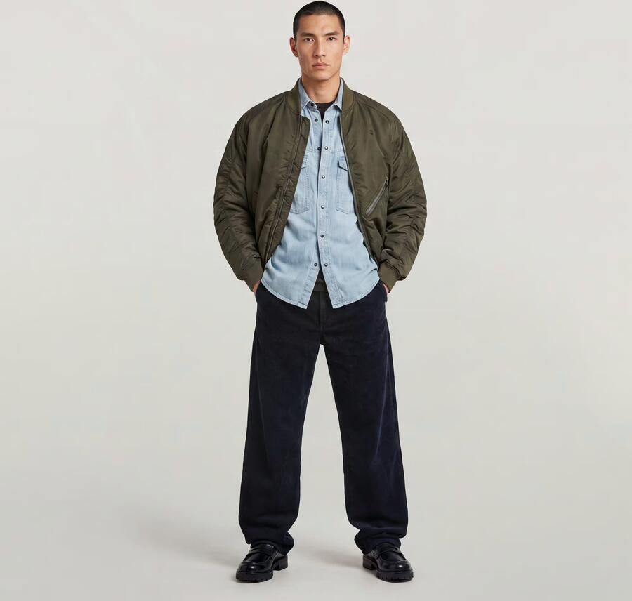 G-Star RAW GA-1 Lightweight Padded Bomberjack Groen Heren - Foto 3