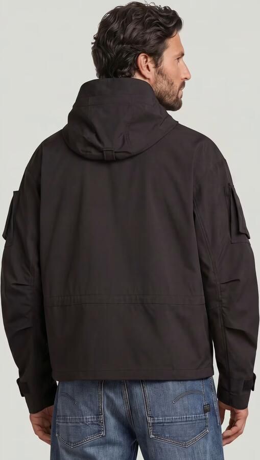 G-Star RAW GA-1 Shell Parka Zwart Heren - Foto 6