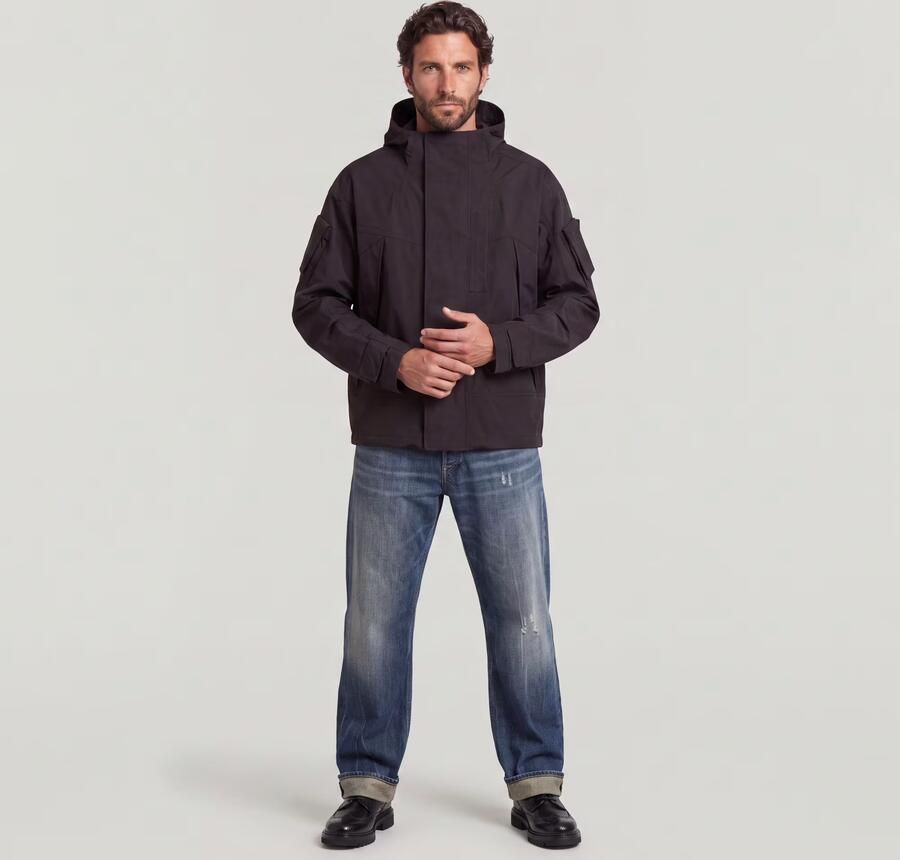 G-Star RAW GA-1 Shell Parka Zwart Heren - Foto 3