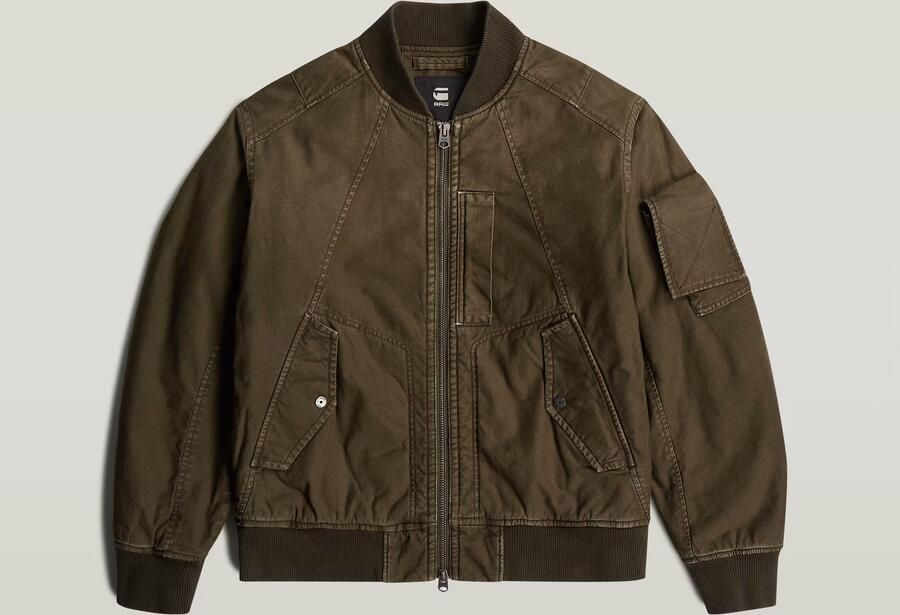 G-Star RAW GA-1 Washed Bomberjack Bruin Heren - Foto 4