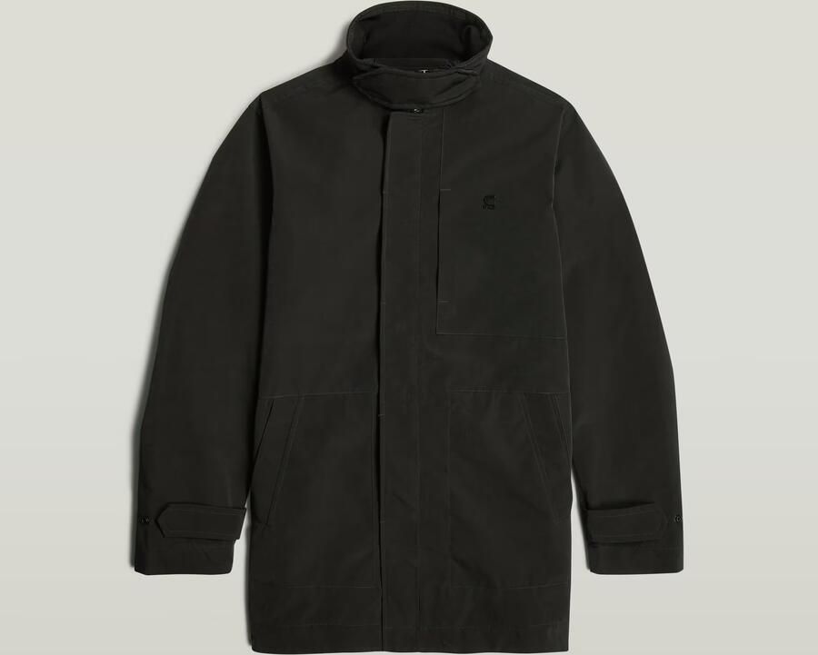 G-Star RAW Outdoorjack Garber Trench met verborgen knopen - Foto 7