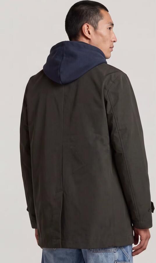G-Star RAW Outdoorjack Garber Trench met verborgen knopen - Foto 10