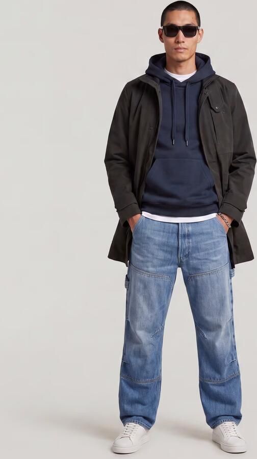 G-Star RAW Outdoorjack Garber Trench met verborgen knopen - Foto 11