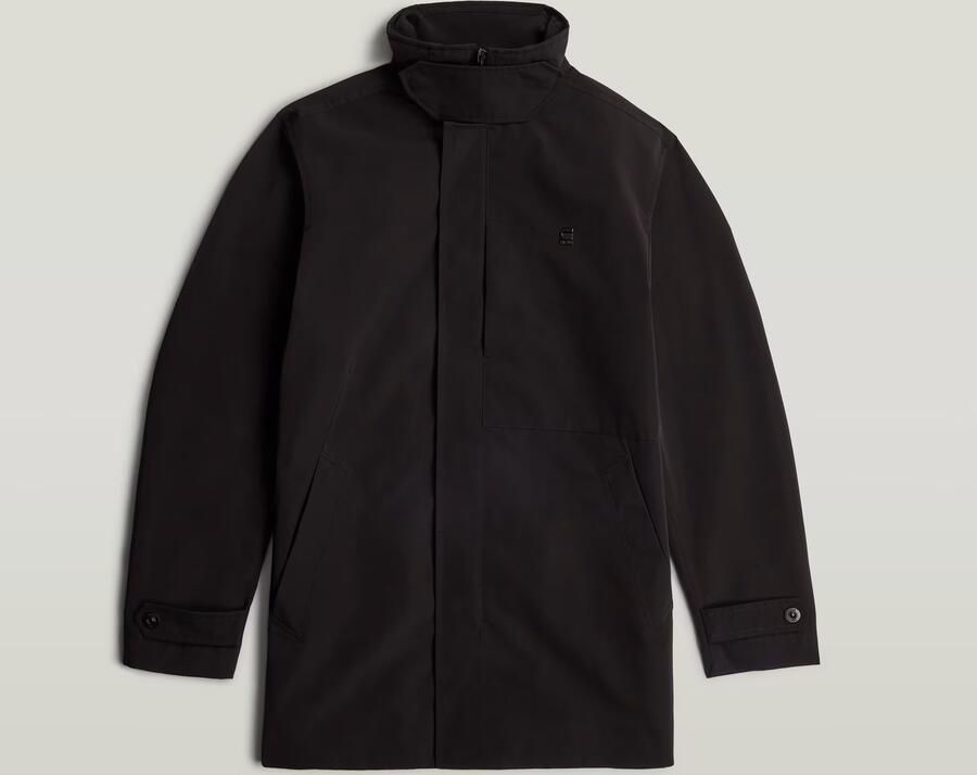 G-Star RAW Garber Unpadded Trenchcoat Zwart Heren - Foto 3