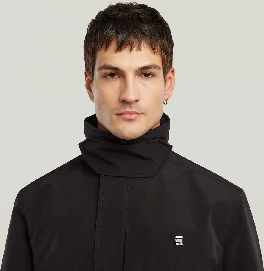 G-Star RAW Garber Unpadded Trenchcoat Zwart Heren - Foto 2