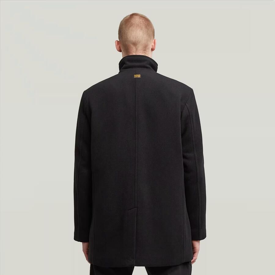 G-Star RAW Garber Wool Trenchcoat Zwart Heren - Foto 2