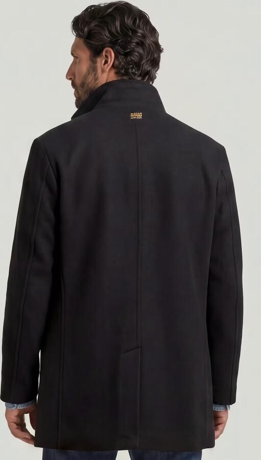 G-Star RAW Garber Wool Trenchcoat Zwart Heren - Foto 6