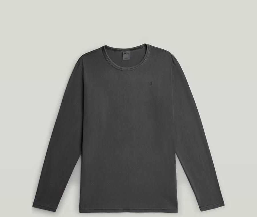 G-Star RAW Garment Dyed Chest Logo T-Shirt Grijs Heren - Foto 2