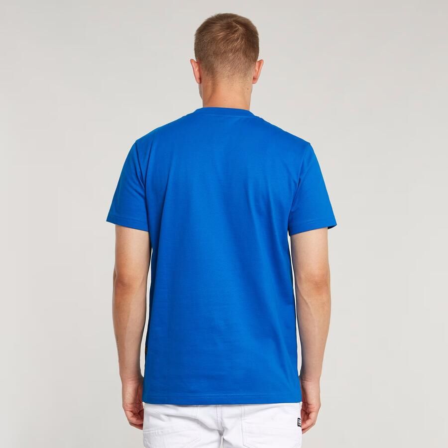 G-Star RAW Gauge T-Shirt Midden blauw Heren