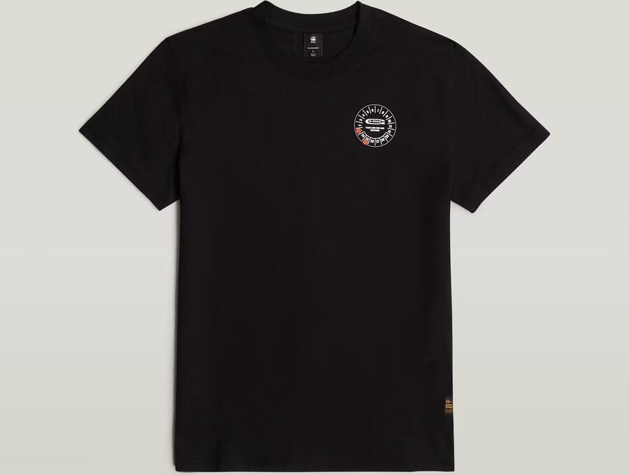 G-Star RAW Gauge T-Shirt Zwart Heren - Foto 6