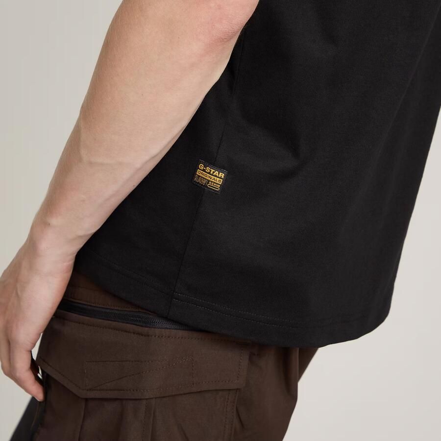 G-Star RAW Gauge T-Shirt Zwart Heren - Foto 3