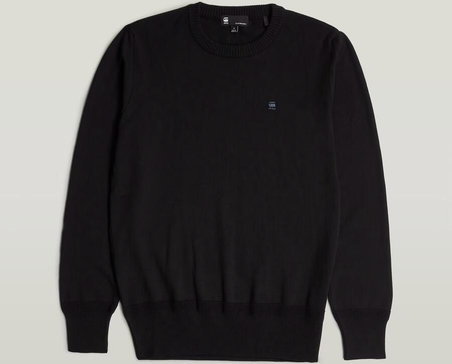 G-Star RAW Gebreide Trui Core Zwart Heren - Foto 6