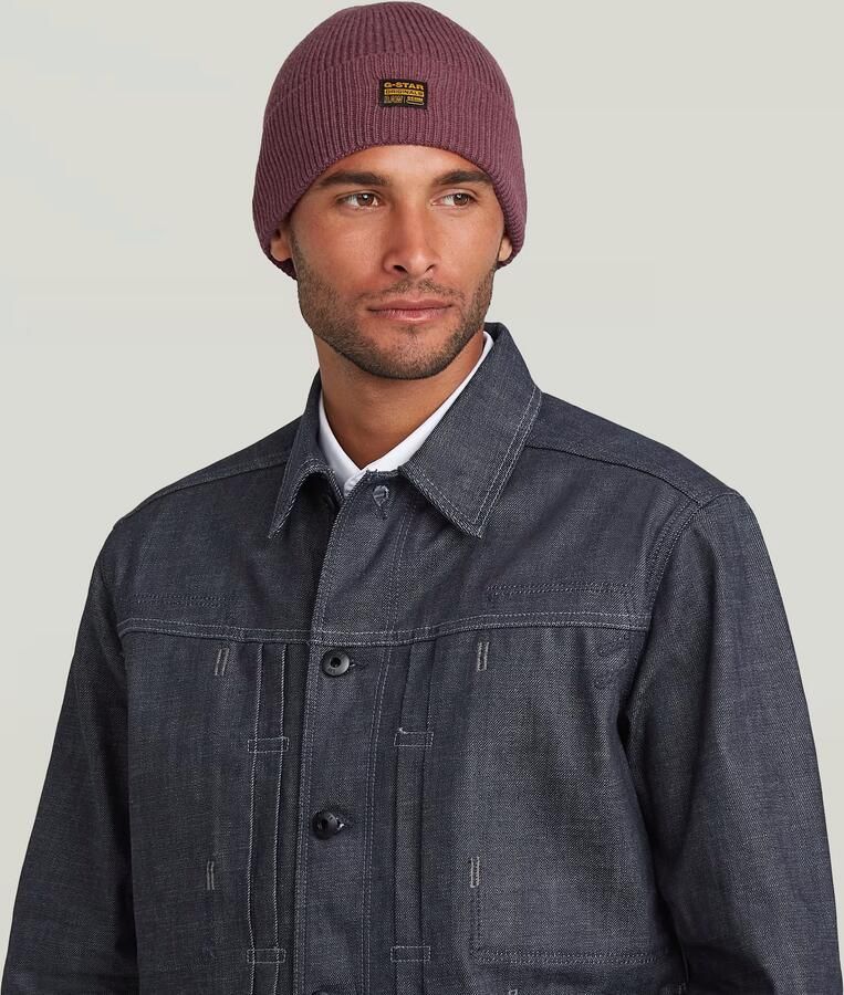 G-Star RAW Geffo Long Beanie Rood Heren - Foto 3