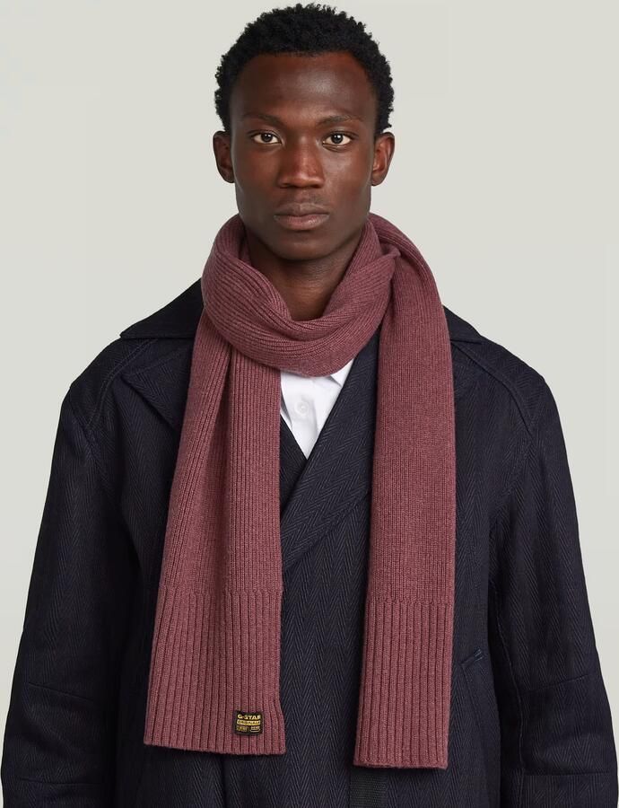 G-Star RAW Geffo Sjaal Rood Heren - Foto 3