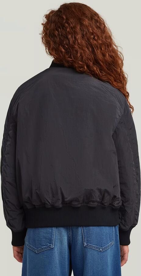 G-Star RAW Gewatteerd Bomberjack voor meisjes Donkerblauw meisjes - Foto 4