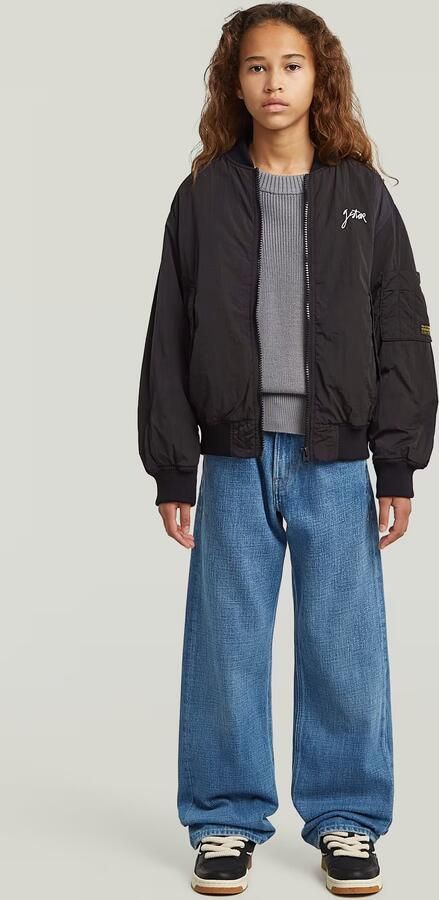G-Star RAW Gewatteerd Bomberjack voor meisjes Zwart meisjes - Foto 5