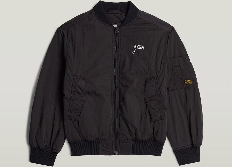 G-Star RAW Gewatteerd Bomberjack voor meisjes Zwart meisjes - Foto 3