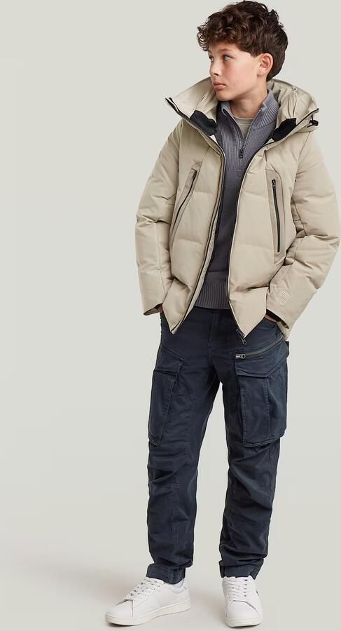 G-Star RAW Gewatteerd jack Cayley voor jongens Beige jongens - Foto 7