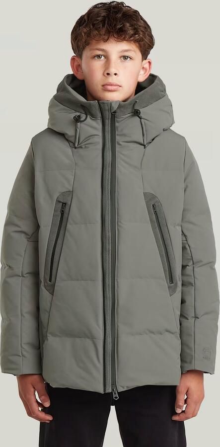 G-Star RAW Gewatteerd jack Cayley voor jongens Grijs jongens - Foto 4