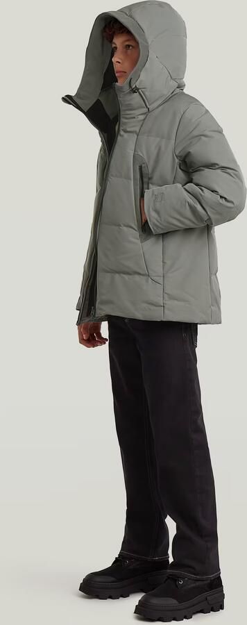 G-Star RAW Gewatteerd jack Cayley voor jongens Grijs jongens - Foto 9