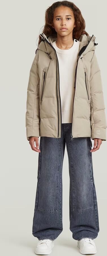 G-Star RAW Gewatteerd jack Cayley voor meisjes Beige meisjes - Foto 6