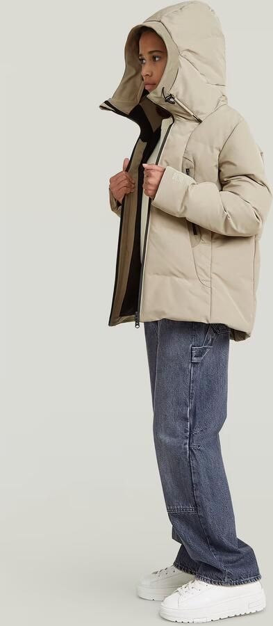 G-Star RAW Gewatteerd jack Cayley voor meisjes Beige meisjes - Foto 5