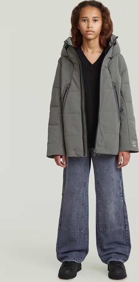 G-Star RAW Gewatteerd jack Cayley voor meisjes Grijs meisjes - Foto 6