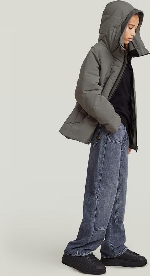 G-Star RAW Gewatteerd jack Cayley voor meisjes Grijs meisjes - Foto 4