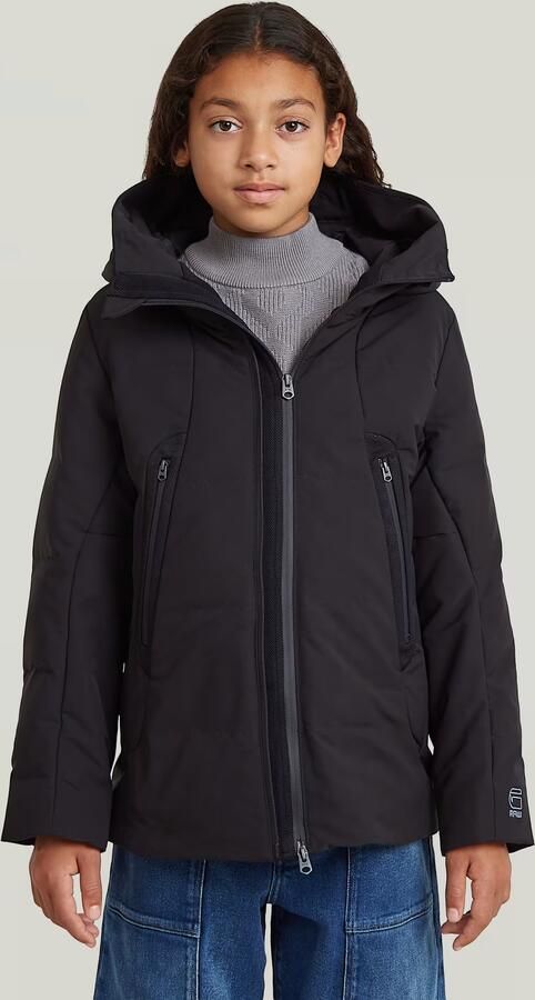 G-Star RAW Gewatteerd jack Cayley voor meisjes Zwart meisjes
