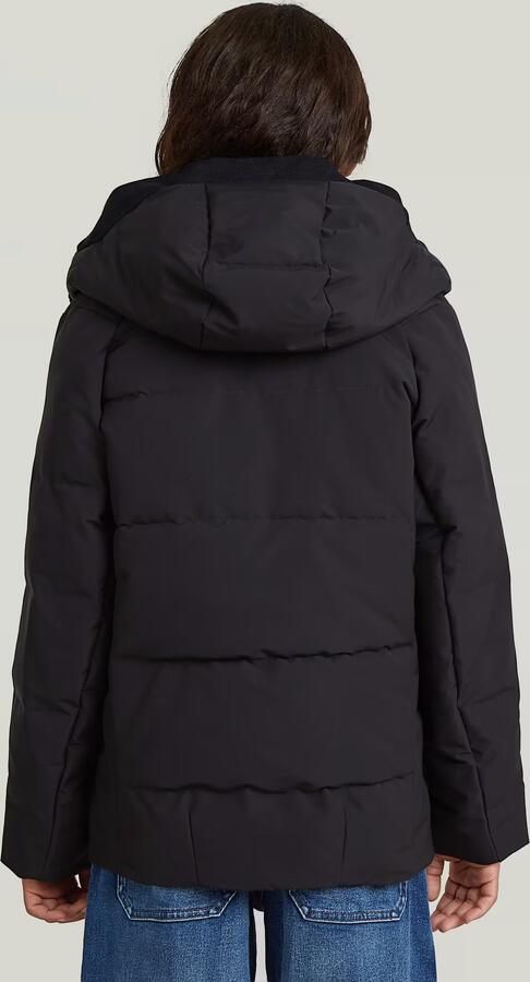 G-Star RAW Gewatteerd jack Cayley voor meisjes Zwart meisjes - Foto 4