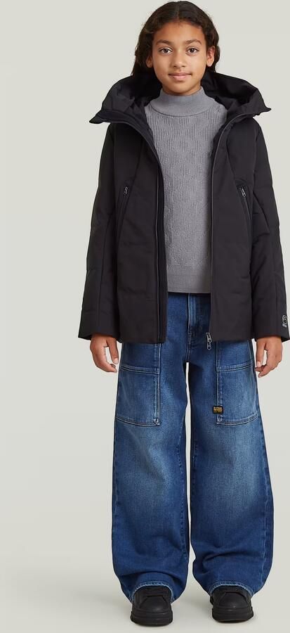 G-Star RAW Gewatteerd jack Cayley voor meisjes Zwart meisjes - Foto 5