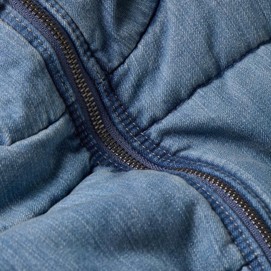 G-Star RAW Gewatteerde Bodywarmer Mae Midden blauw Dames - Foto 4