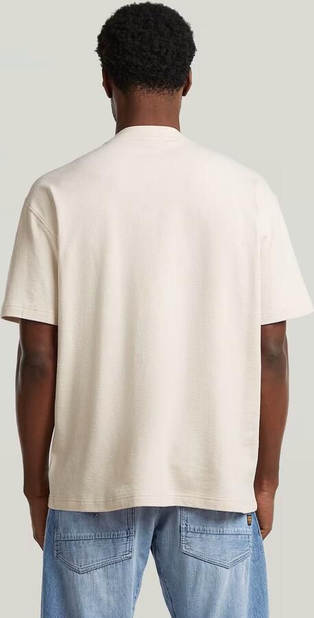 G-Star RAW Globes Relaxed T-Shirt Wit Heren - Foto 6