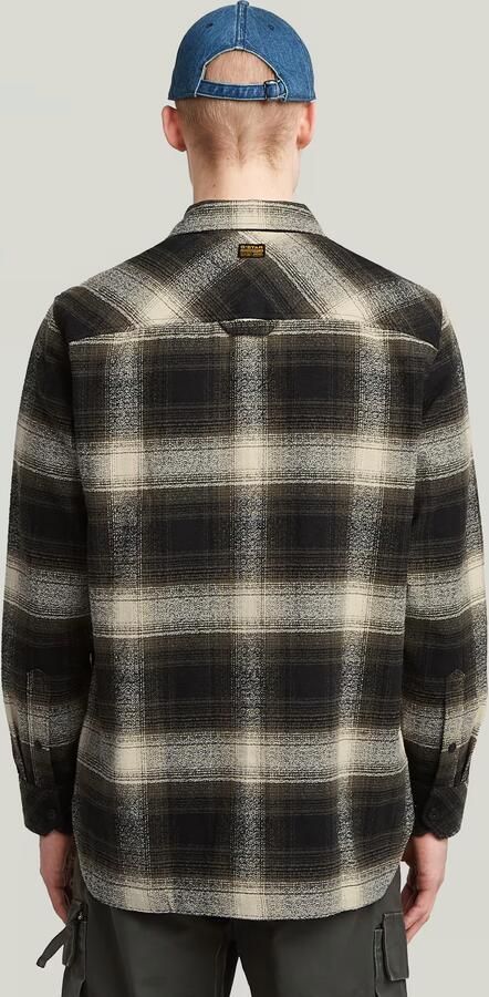 G-Star Raw Regular fit vrijetijdsoverhemd met borstzakken - Foto 7