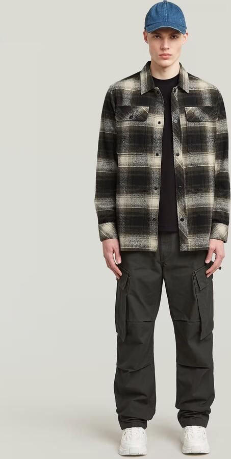 G-Star Raw Regular fit vrijetijdsoverhemd met borstzakken - Foto 6