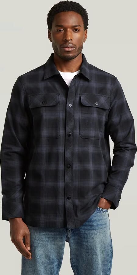G-Star RAW GPO Overshirt Meerkleurig Heren