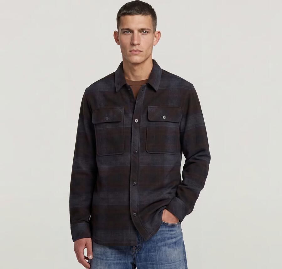 G-STAR RAW Heren Overshirts Gpo Overshirt Multi - Foto 11