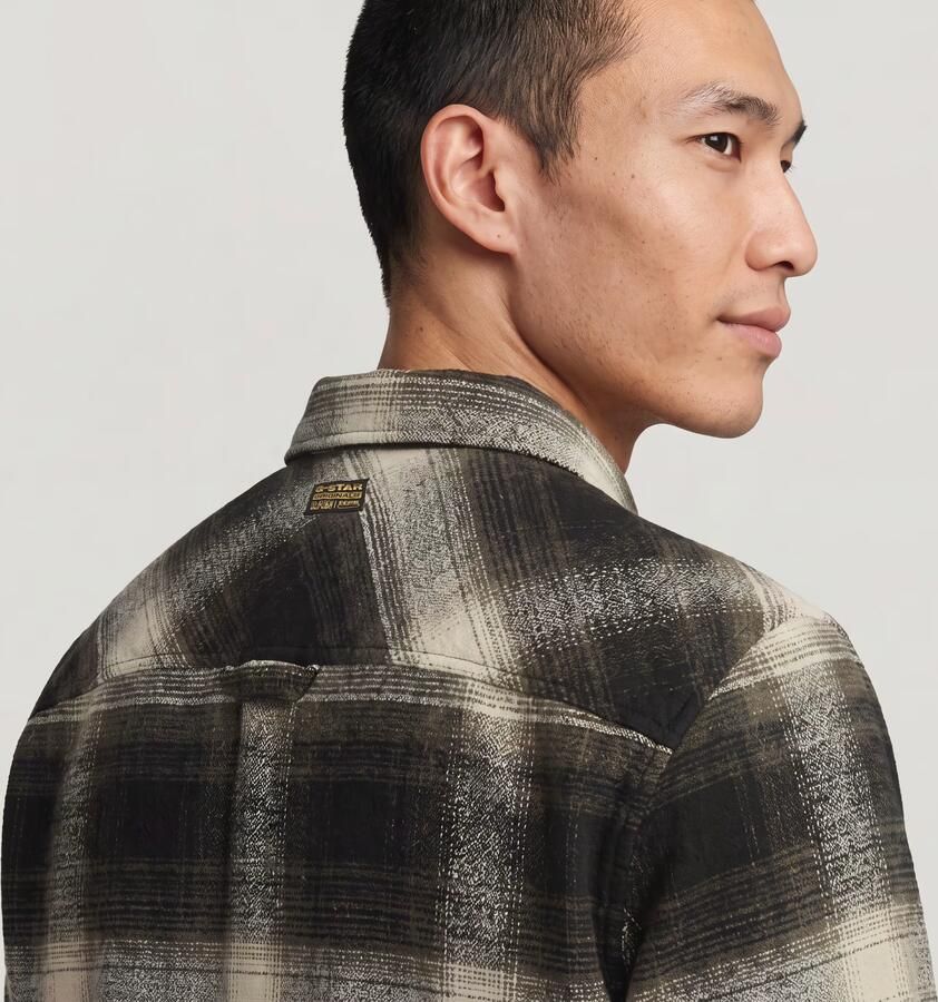 G-Star Raw Regular fit vrijetijdsoverhemd met borstzakken - Foto 5
