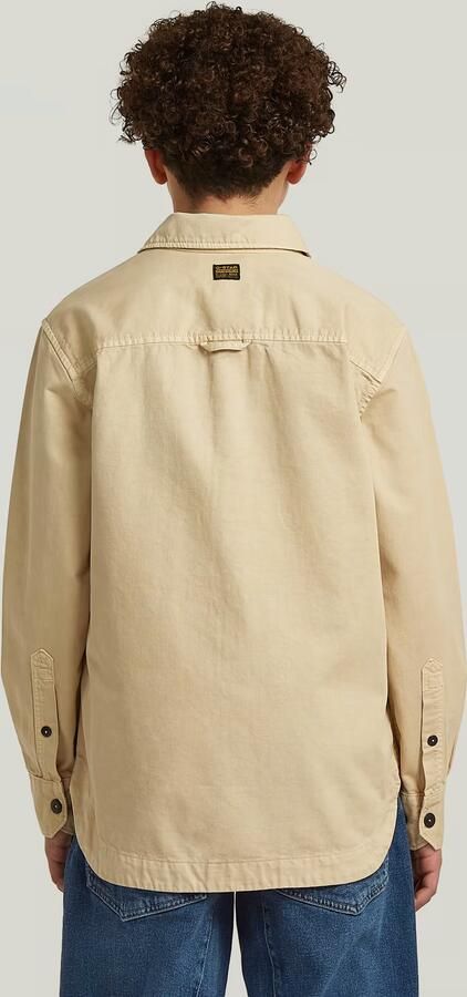 G-Star RAW GPO Overshirt voor jongens Beige jongens - Foto 5