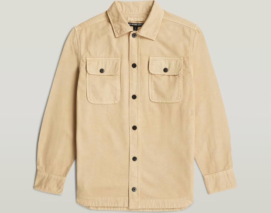 G-Star RAW GPO Overshirt voor jongens Beige jongens - Foto 3