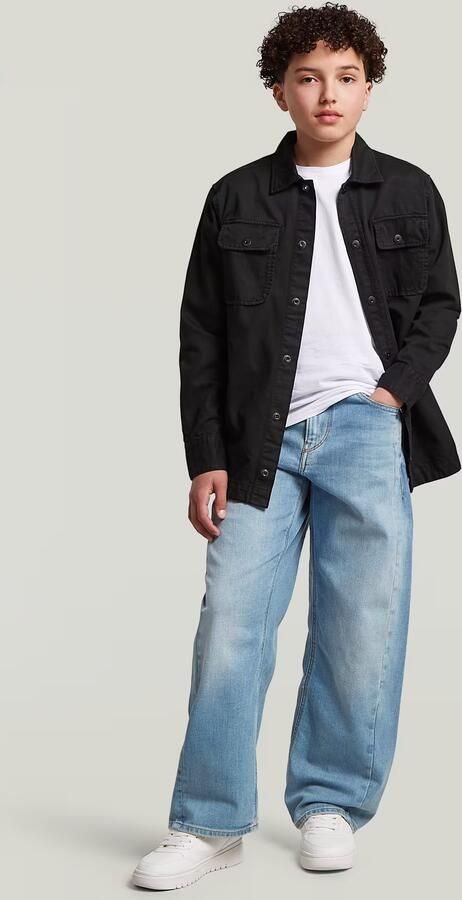 G-Star RAW GPO Overshirt voor jongens Zwart jongens - Foto 4