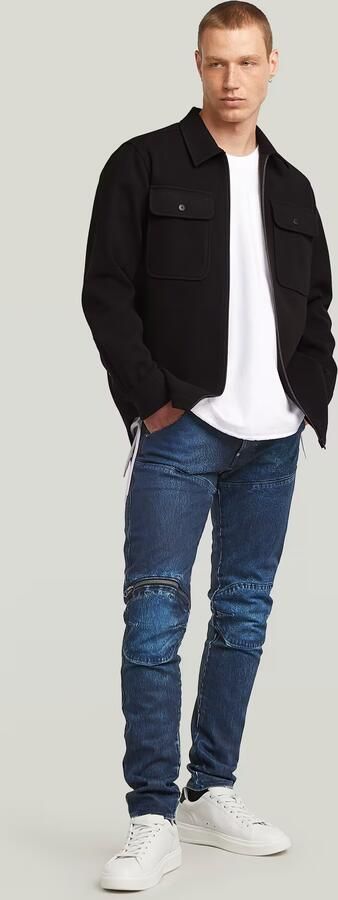 G-Star Raw Regular fit overhemdjack met ritssluiting - Foto 5