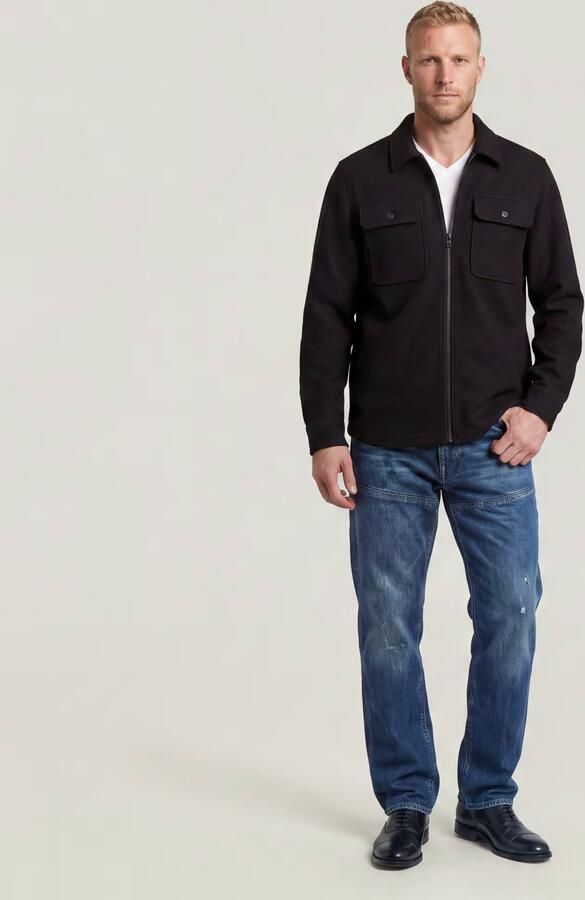 G-Star Raw Regular fit overhemdjack met ritssluiting - Foto 7