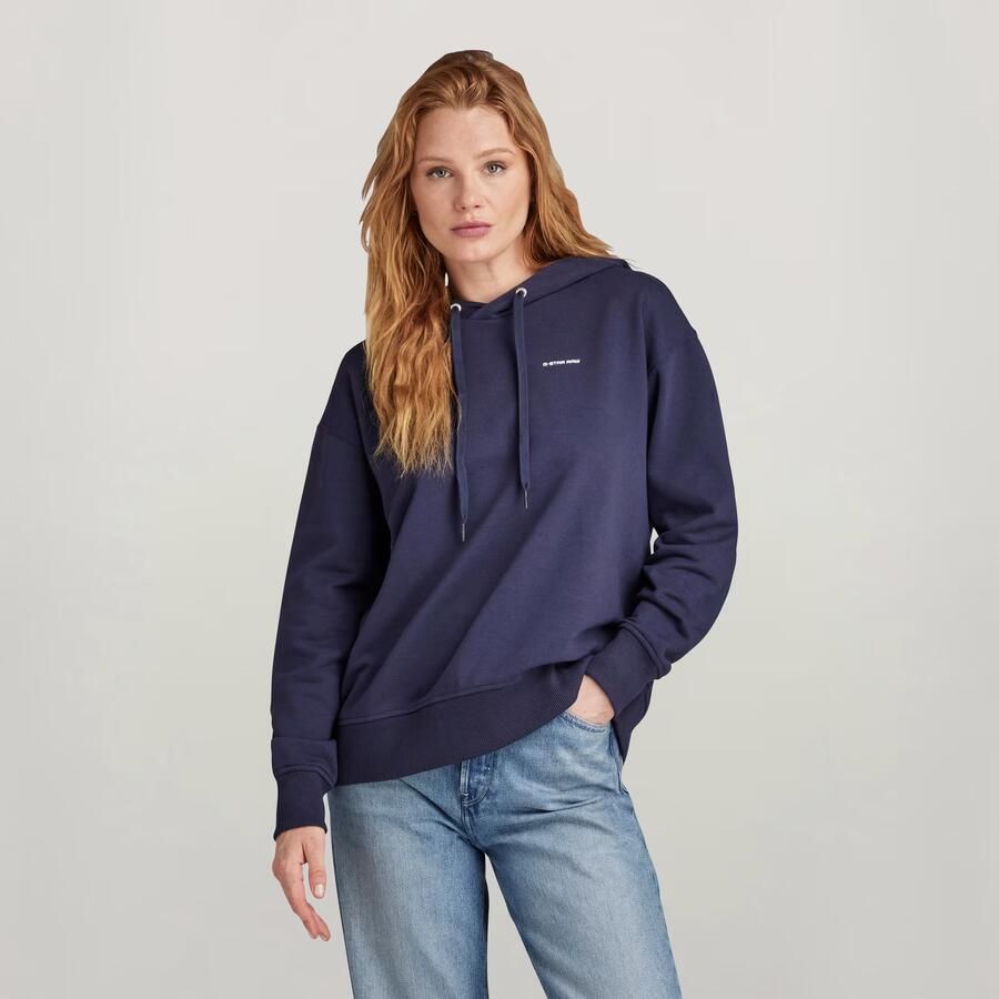 G-Star RAW Graphic Core Hoodie Donkerblauw Dames - Foto 2