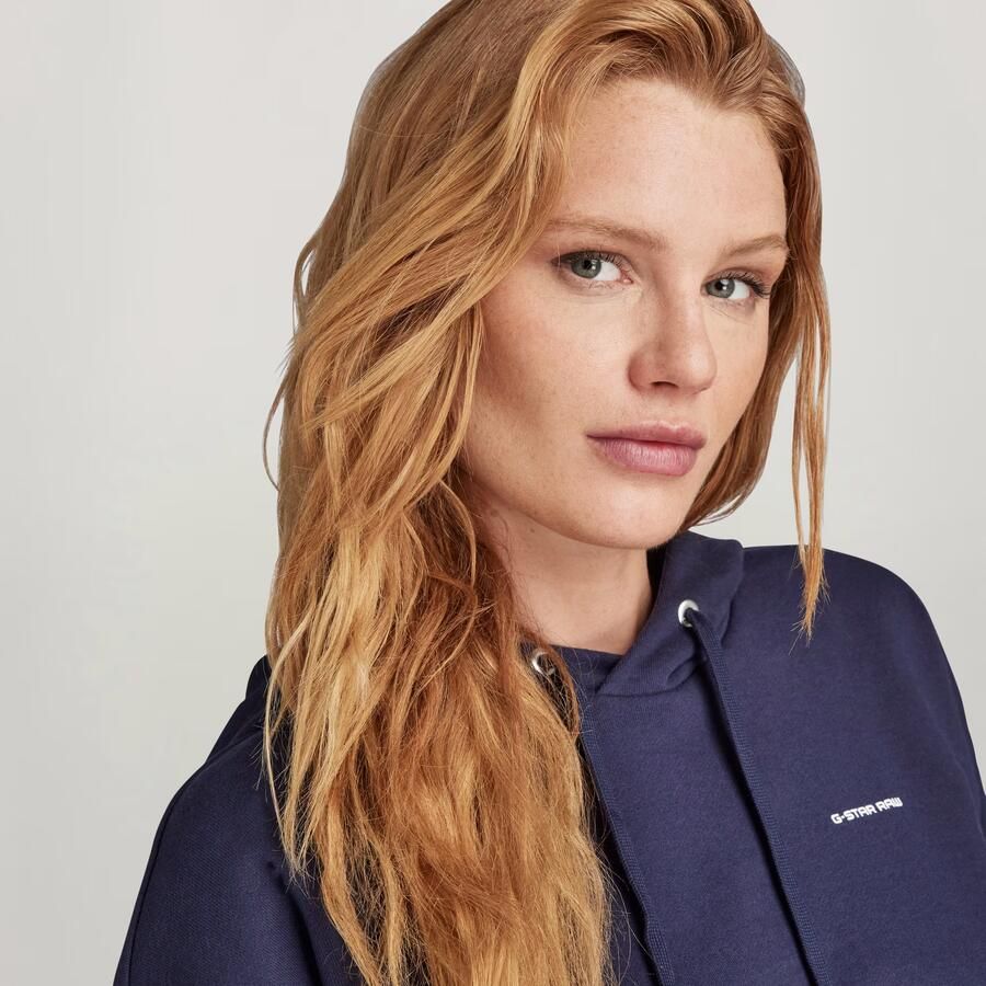 G-Star RAW Graphic Core Hoodie Donkerblauw Dames - Foto 5