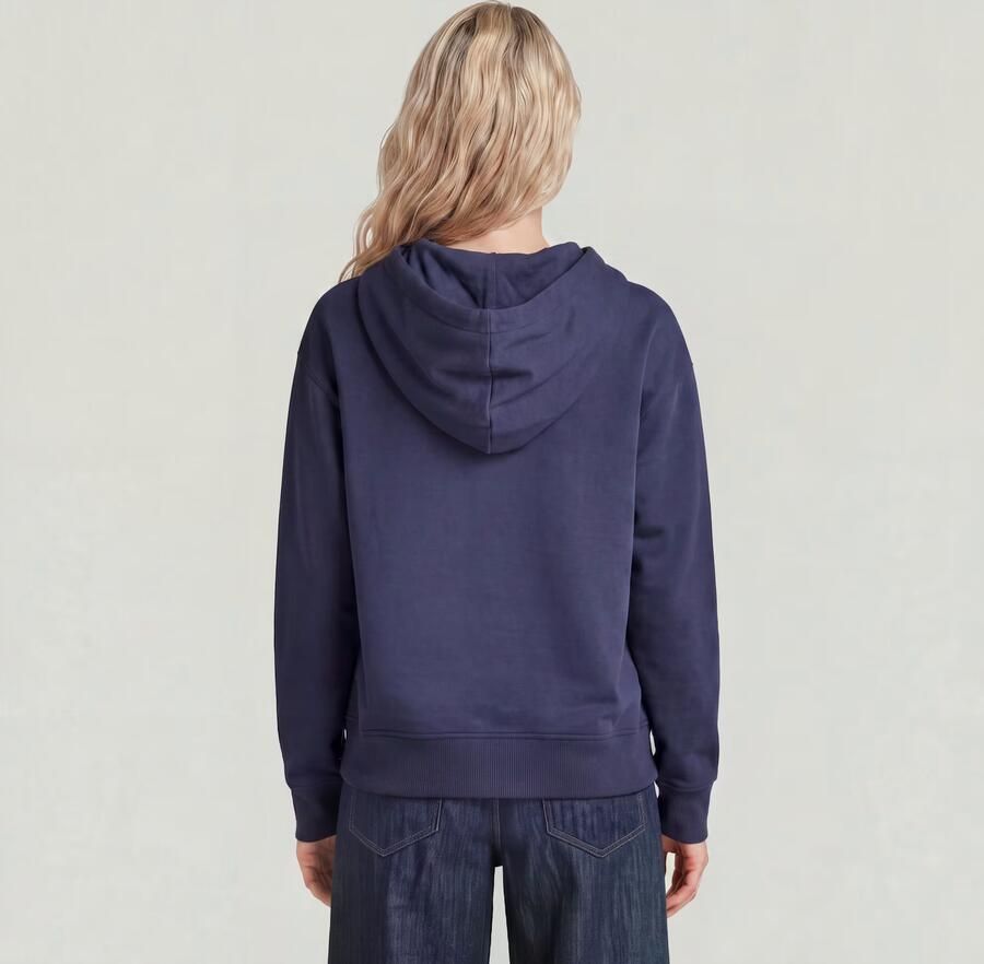 G-Star RAW Graphic Core Hoodie Donkerblauw Dames - Foto 2